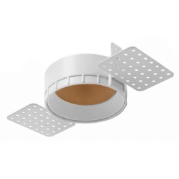 Aro Lámpara empotrable b. NOK1T TRIML Blanco-oro INDELUZ D01C-829-01
