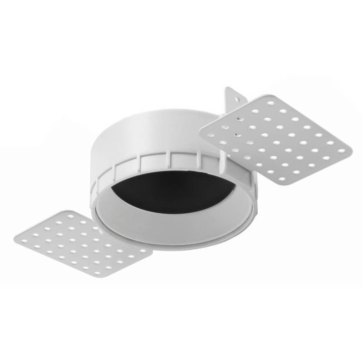 Aro Lámpara empotrable b.NOK1T TRIML Blanco-negro INDELUZ D01D-829-01