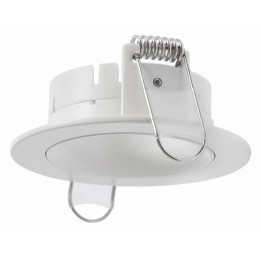 Aro empotrable fijo NOK1 Blanco-Blanco INDELUZ D01E-823-01