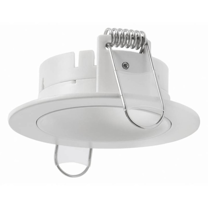 Aro empotrable fijo NOK1 Blanco-Blanco INDELUZ D01E-823-01