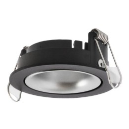 Aro empotrable fijo NOK1 Blanco-Plata INDELUZ D01F-823-02