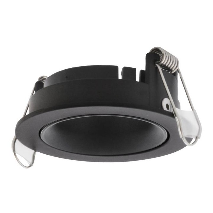 Aro empotrable fijo NOK1 Negro-Negro INDELUZ D01H-823-02
