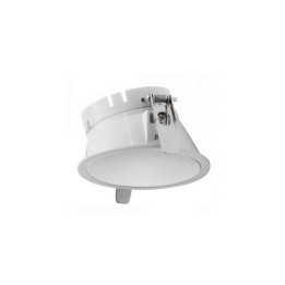 Aro Lámpara empotrable Ø78 asim. NOK2 Blanco-blanco  INDELUZ D02A-824-01