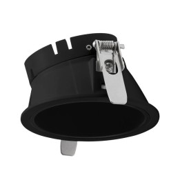 Aro Lámpara empotrable Ø78 asim.NOK2 negro INDELUZ D02D-824-02