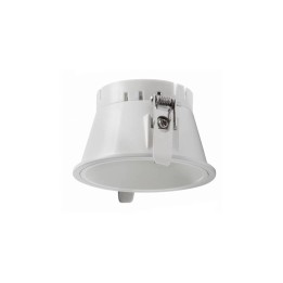 Aro Lámpara empotrable Ø80 sim. NOK2 Blanco-blanco INDELUZ D02E-824-01