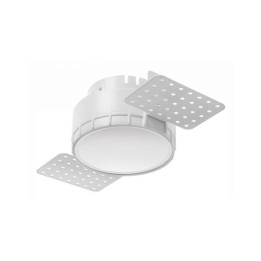 Aro Lámpara empotrable s.NOK2T TRIML Blanco-blanco INDELUZ D02E-830-01