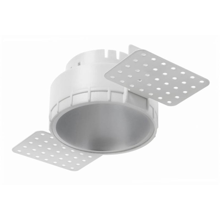 Aro Lámpara empotrable s.NOK2T TRIML Blanco-plata INDELUZ D02F-830-01