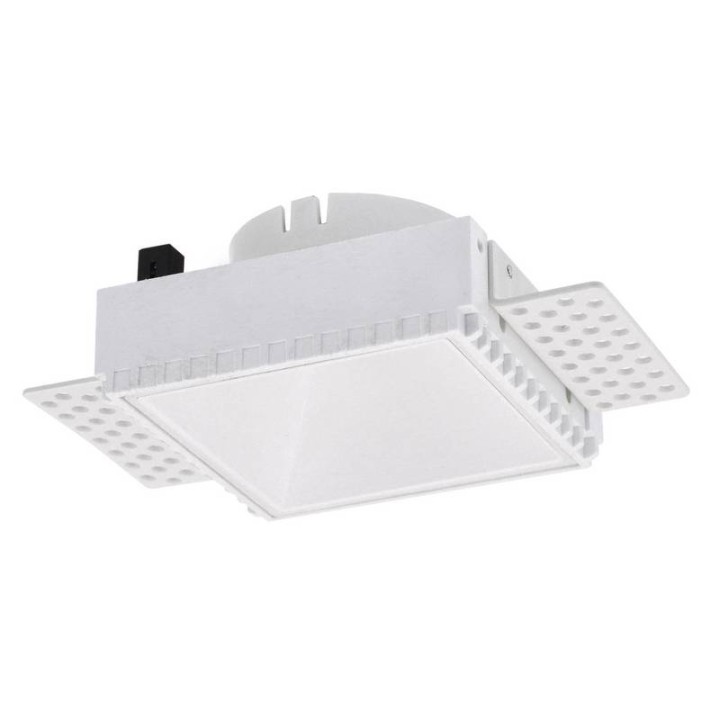 Aro Lámpara empotrable a. NOK3T TRIML Blanco-negro INDELUZ D03D-831-01