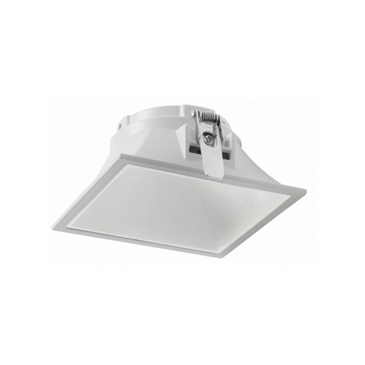 Aro Lámpara empotrable 80x80 sim. NOK3 Blanco-blanco INDELUZ D03E-826-01
