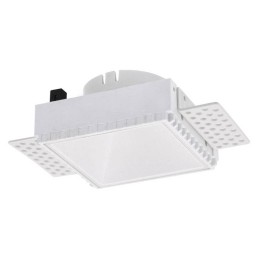 Aro Lámpara empotrable s.NOK3T TRIML Blanco-plata INDELUZ D03F-831-01