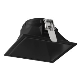 Aro Lámpara empotrable 80x80 sim. NOK3 Blanco-negro INDELUZ D03H-826-02