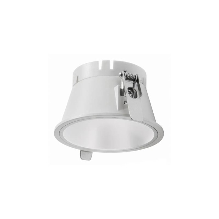 Aro Lámpara empotrable Ø95 sim. NOK4 Blanco-blanco INDELUZ D04E-827-01