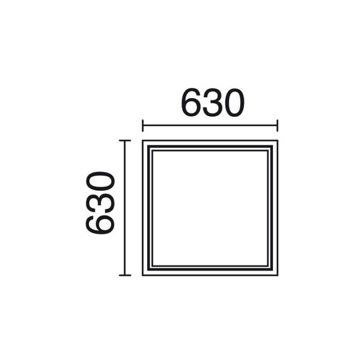 NOK3T Lámpara empotrable TRIM.PUSHLED12,8W4000K1175LM Bl INDELUZ A20C-804-01