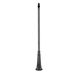 Columna para farolas 2L600 Ø75cm Negro DOPO C07E-42-02