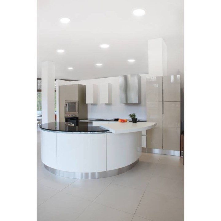 CALYPSO Downlight Al LED SMD 4000K 25W IP44 Bl INDELUZ 785A-L3325B-01