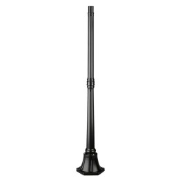 Columna para farolas 134cm Ø4,5cm Negro DOPO C07A-11-02