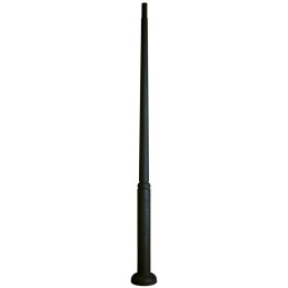Columna para Farolas Resina lisa Negro 4,5m.