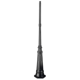 Columna para farolas 171cm Ø4,5cm Negro DOPO C07B-12-02