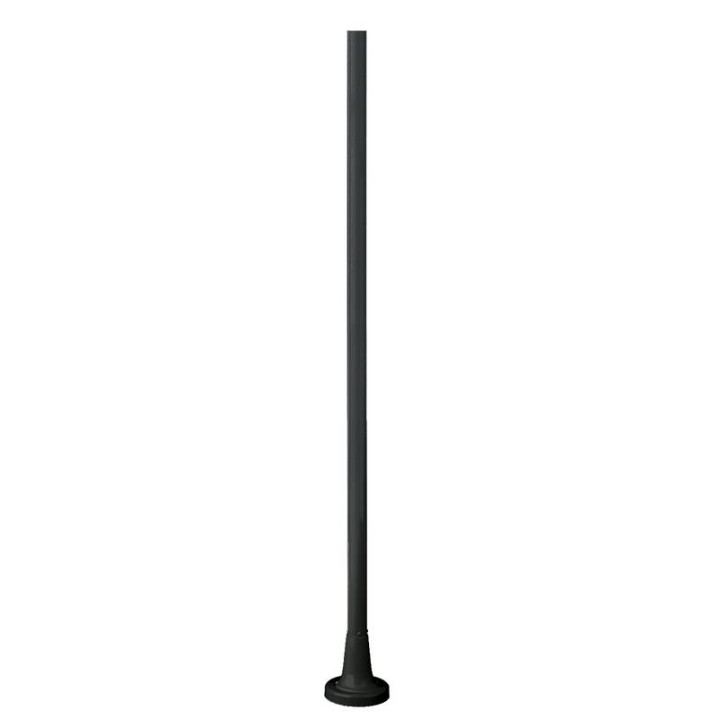 Columna para farolas de Exterior 1L600 Ø4,5cm Negro DOPO C01A-11-02