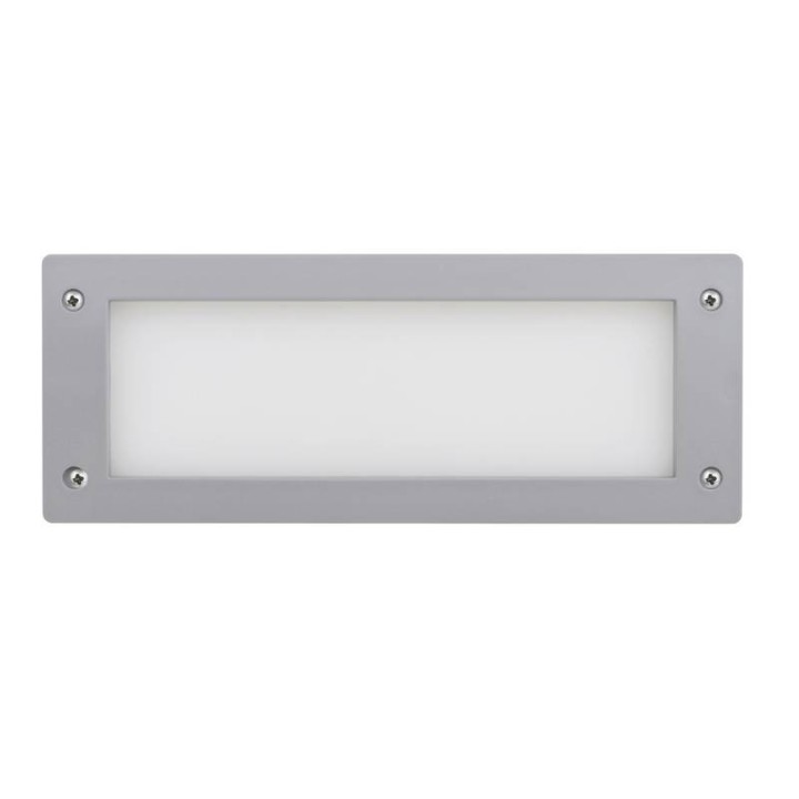 Lámparas Empotrables de Exterior pared DEVON GX53 29,3cm Gris