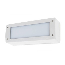 Aplique de Exterior Rectangular DEVON IP66 GX53 LED T2 2x3W 2x350lm 3000K Blanco DOPO 084U-G31X2A-01
