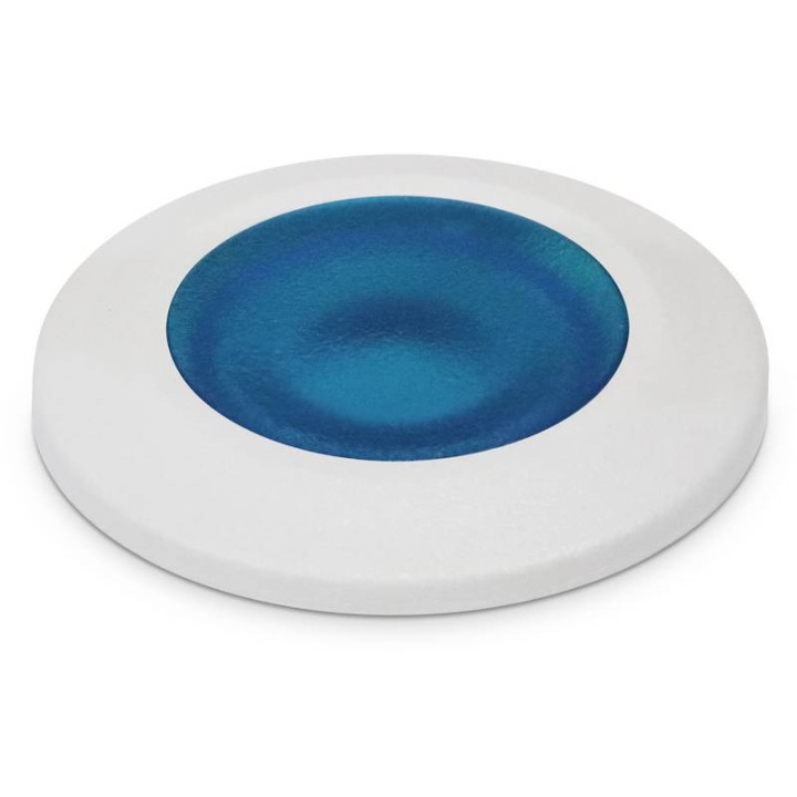 Lámpara empotrable para exterior Pared/Suelo red. RAIN IP67/54 LED G9 1,7W AZUL Blanco DOPO 950A-L1002A-01