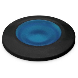 Lámpara empotrable para exterior Pared/Suelo red. RAIN IP67/54 LED G9 1,7W AZUL Negro DOPO 950A-L1002A-02