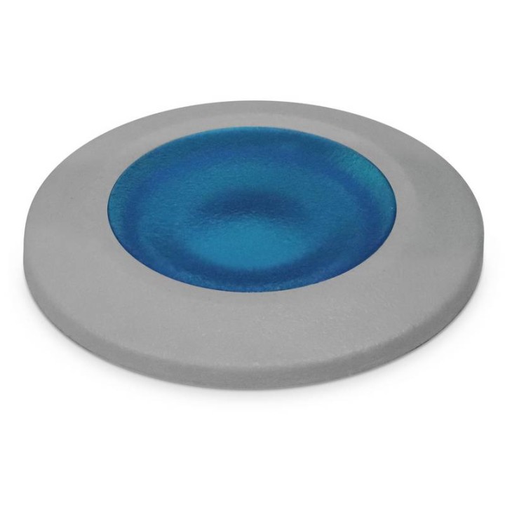 Lámpara empotrable para exterior Pared/Suelo red. RAIN IP67/54 LED G9 1,7W AZUL Gris DOPO 950A-L1002A-03