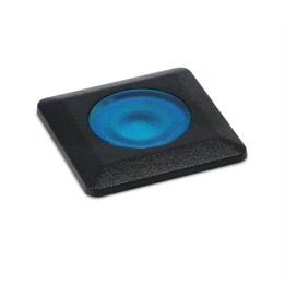 Lámpara empotrable para exterior Pared/Suelo cuad, RAIN IP67/54 LED G9 1,7W AZUL Negro DOPO 950D-L1002A-02