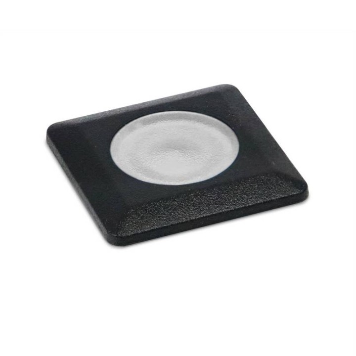 Lámpara empotrable para exterior Pared/Suelo cuad, RAIN IP67/54 LED G9 1,7W 3000K Negro DOPO 950D-L3102A-02