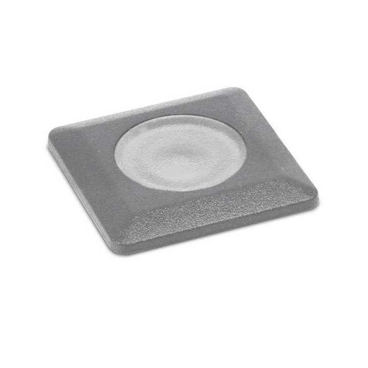 Lámpara empotrable para exterior Pared/Suelo cuad, RAIN IP67/54 LED G9 1,7W 3000K Gris DOPO 950D-L3102A-03
