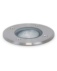 Lámpara empotrable para exterior orientable BORA IP67 GU10 LED 3,5W Inox. DOPO 037D-G21X1A-30