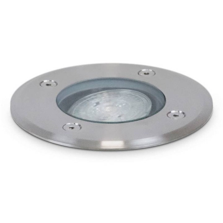 Lámpara empotrable para exterior orientable BORA IP67 GU10 LED 3,5W Inox. DOPO 037D-G21X1A-30