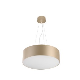 Lámpara Colgante Luno ø900 97W 4000K CRI 80 Oro IP20 9687lm Leds C4 00-5927-DL-OU