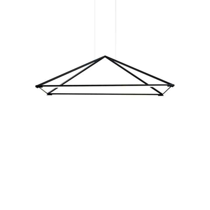 Lámpara Colgante Tubs 900mm LED 36W 1791lm 3000K Negro Leds C4 00-6001-05-M1