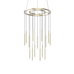Lámpara Colgante Candle 15 Bodies Chandelier LED 49.4W 2304lm 2700K Latonado Leds C4 00-6019-27-27