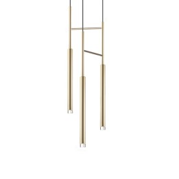Lámpara Colgante Candle Triplex LED 9.4W 461lm 2700K Latonado Leds C4 00-6021-27-27