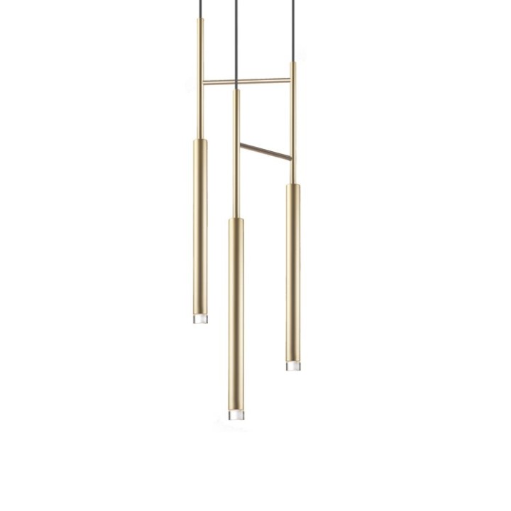 Lámpara Colgante Candle Triplex LED 9.4W 461lm 2700K Latonado Leds C4 00-6021-27-27