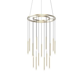 Lámpara Colgante Candle 18 Bodies Chandelier LED 62.8W 2765lm 2700K Latonado Leds C4 00-6066-27-27