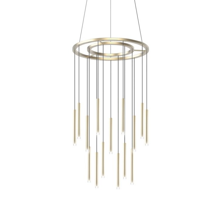 Lámpara Colgante Candle 18 Bodies Chandelier LED 62.8W 2765lm 2700K Latonado Leds C4 00-6066-27-27