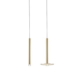 Lámpara Colgante Candle 30 Bodies LED 98.8W 4608lm 2700K Blanco Latonado Leds C4 00-6669-14-27