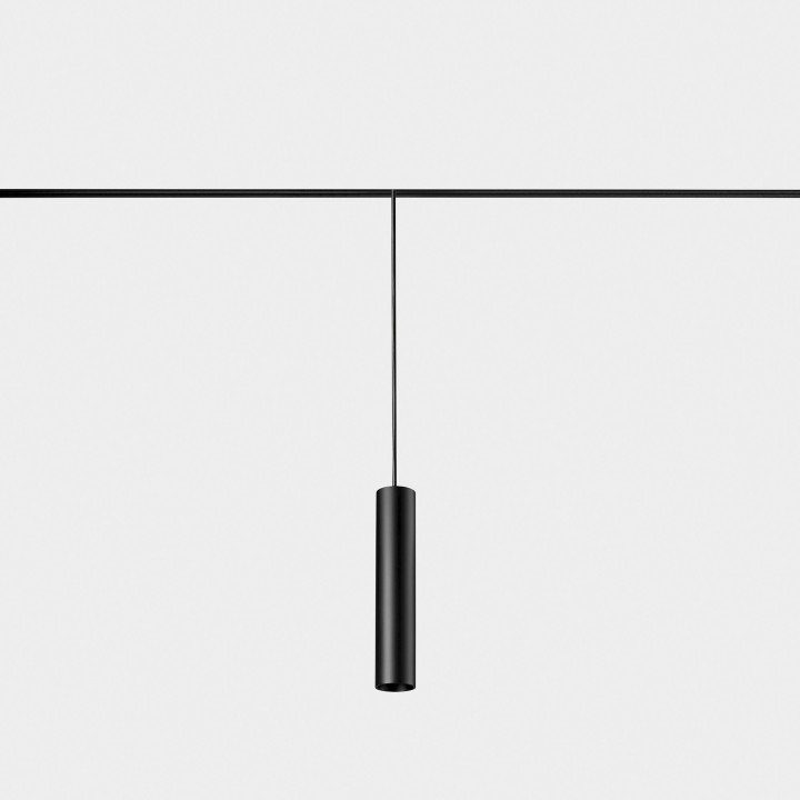 Lámpara colgante Vela Bajo Voltaje 3.1W Blanco cálido - 3000K CRI 90 DALI Negro 269lm Leds C4 00-7342-60-DA