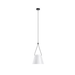 Lámpara Colgante Attic Conic Shape E27 23W Negro Leds C4 00-7389-05-14
