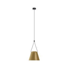 Lámpara Colgante Attic Conic Shape E27 23W Negro Leds C4 00-7389-05-DL