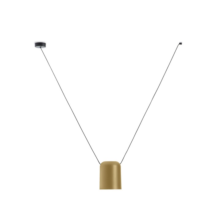 Lámpara Colgante Attic Rectangular Shape V E27 23W Negro Leds C4 00-7392-05-DL