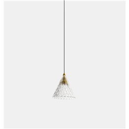 Lámpara Colgante Veneto Surfaced 1 Body LED 6.7W 2700K Negro 452lm Leds C4 00-7589-60-DO