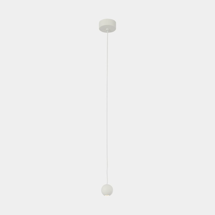 Lámpara Colgante Punto Single Surface LED 5W 3000K Blanco 329lm Leds C4 00-7898-14-14