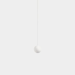 Lámpara Colgante Punto Single Recessed LED 5W 3000K Blanco 329lm Leds C4 00-7901-14-14