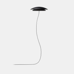 Lámpara Pie de salon Noway Double Screen LED 18W 3000K Negro 495lm Leds C4 00-7979-05-05