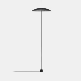 Lámpara Pie de salon Noway Single Screen Counterweight LED 18W 3000K Negro 791lm Leds C4 00-7980-05-05